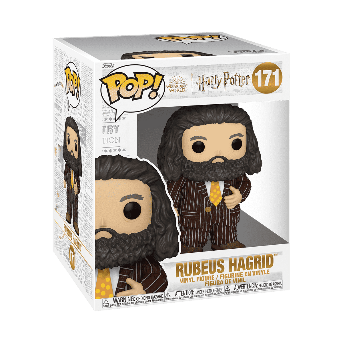 Funko Pop! Vinyl Super Harry Potter Rubeus Hagrid in Animal Pelt Outfit #171 Vinyl Figure #171