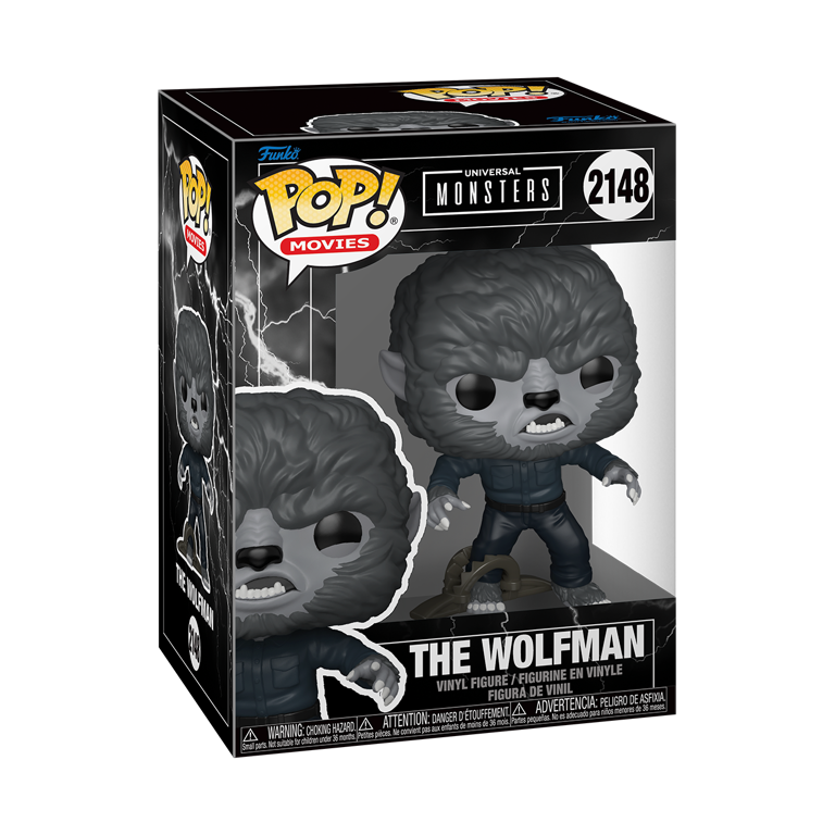 Funko Pop! Vinyl The Wolfman Wolfman with Trap Vinyl Figure