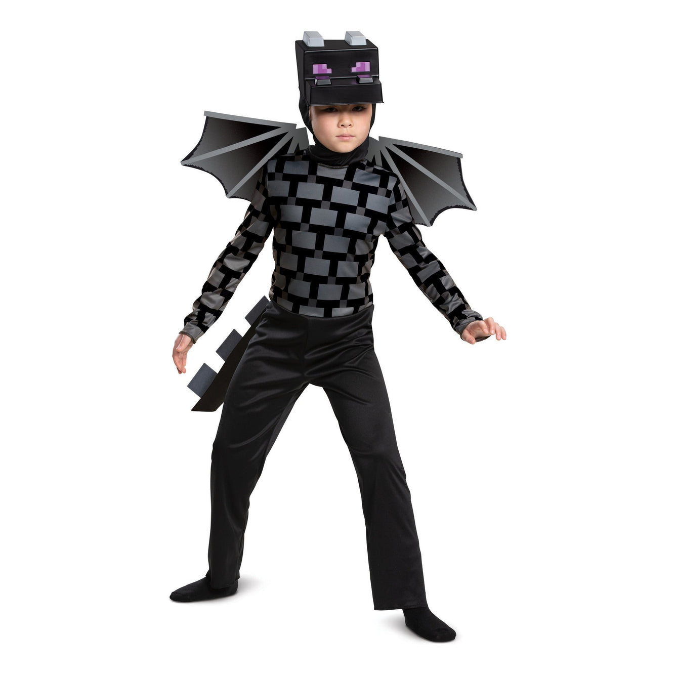 Minecraft Ender Dragon Classic Costume, Large 10–12 Years