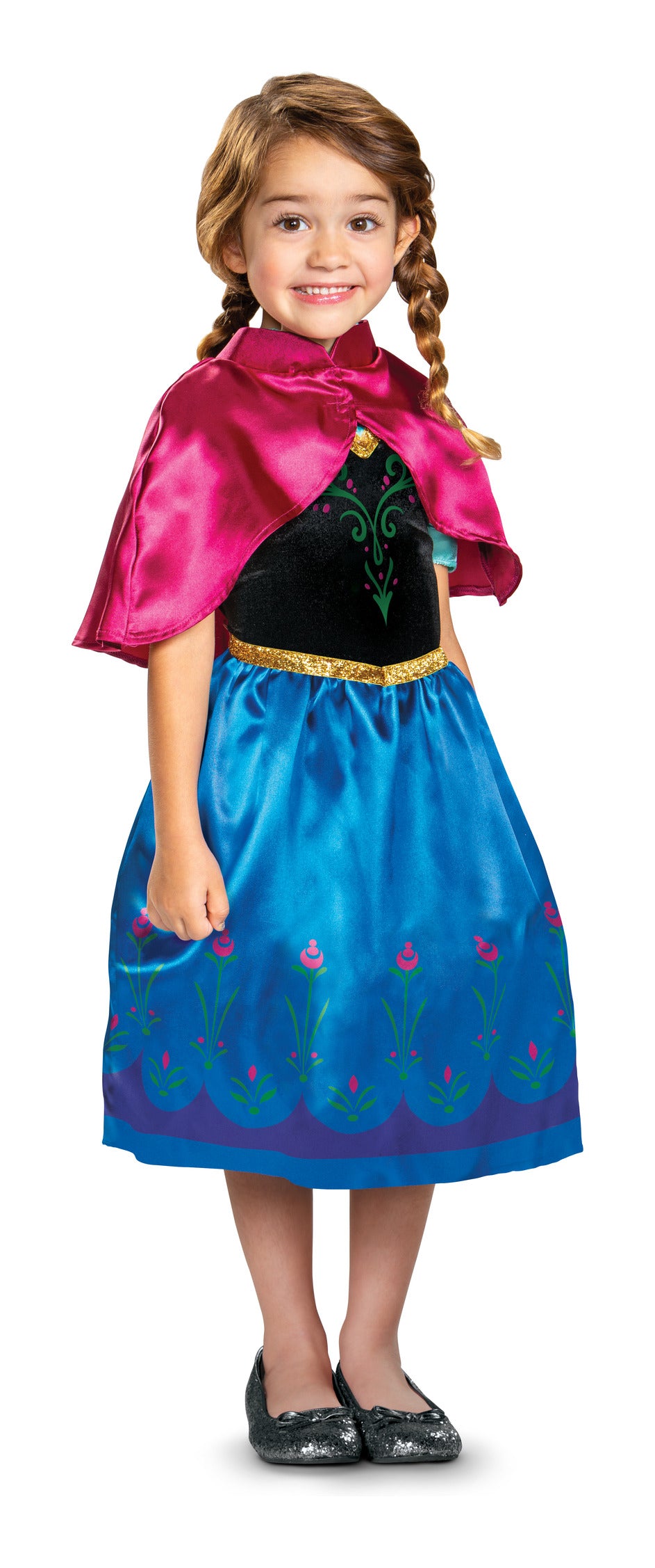 Disney Frozen Anna Travelling Classic Costume, 7–8 Years