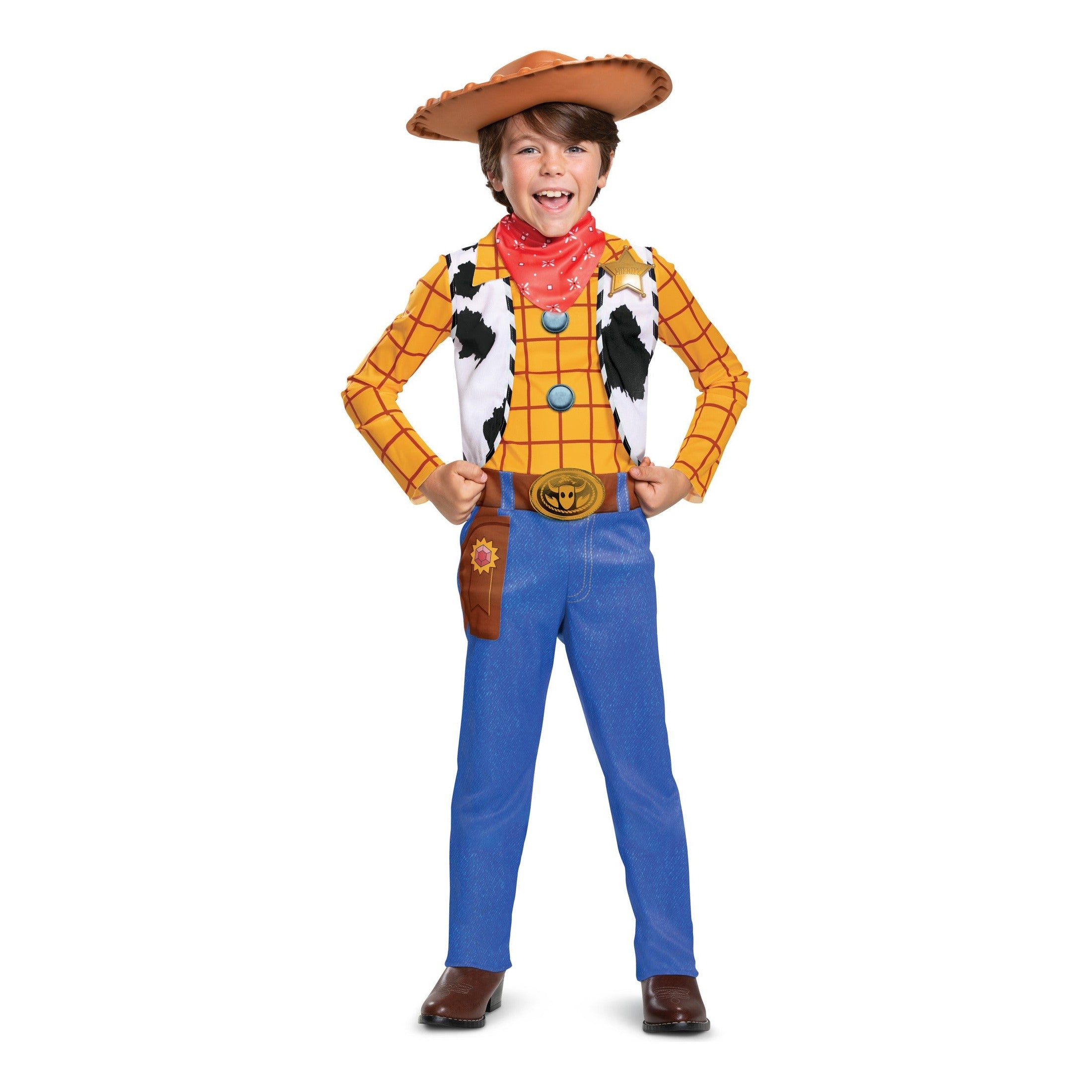 Disney Pixar Toy Story 4 Woody Deluxe Costume Age 5-6