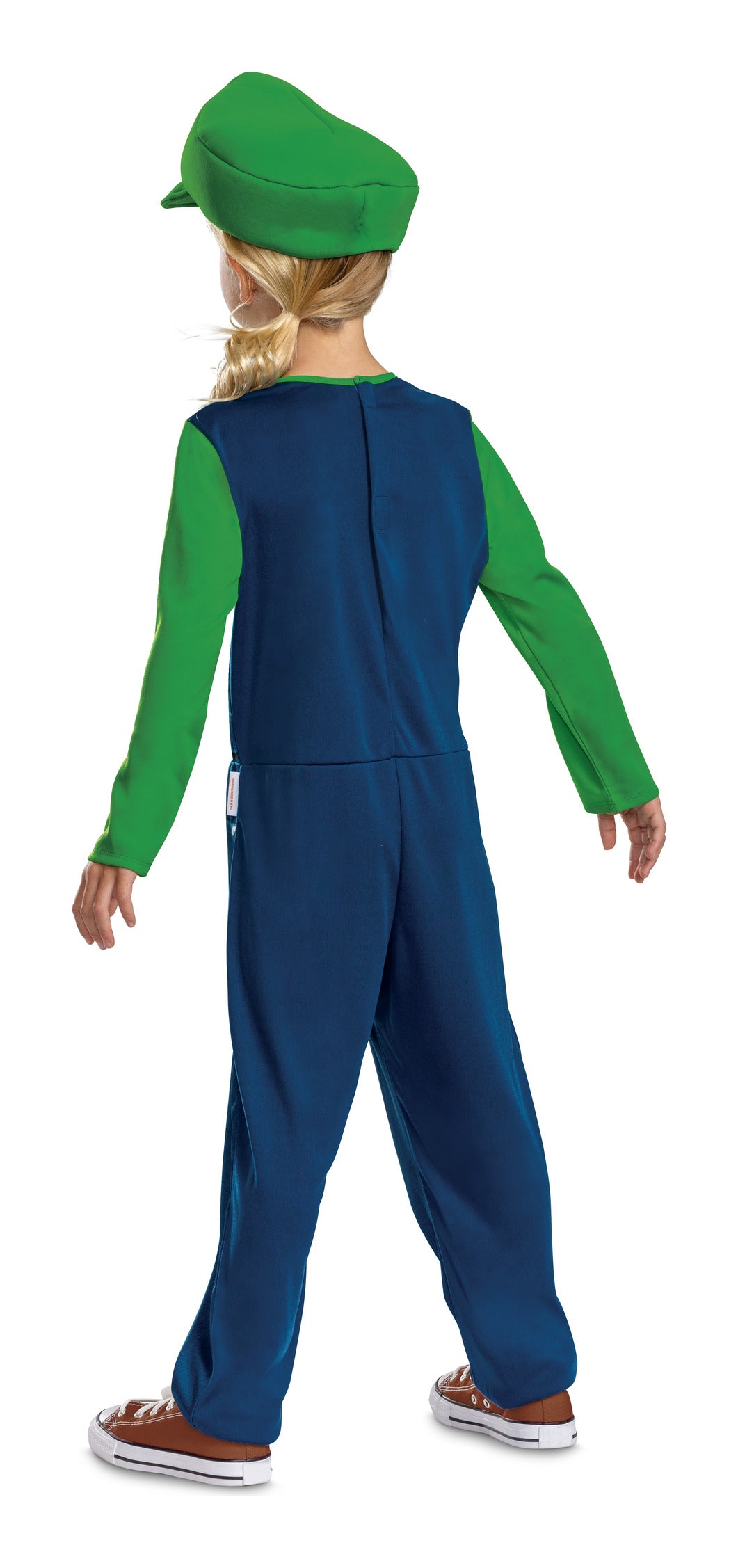 Super Mario Luigi Fancy Dress Costume 7-8 Years