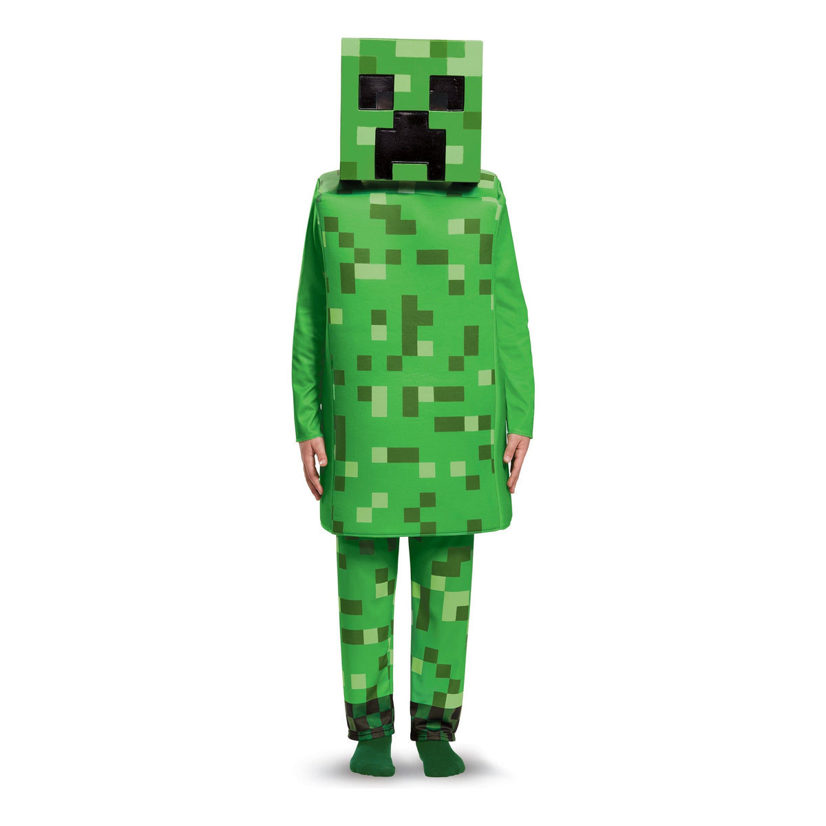 Minecraft Creeper Deluxe Costume Medium 7-8 Years
