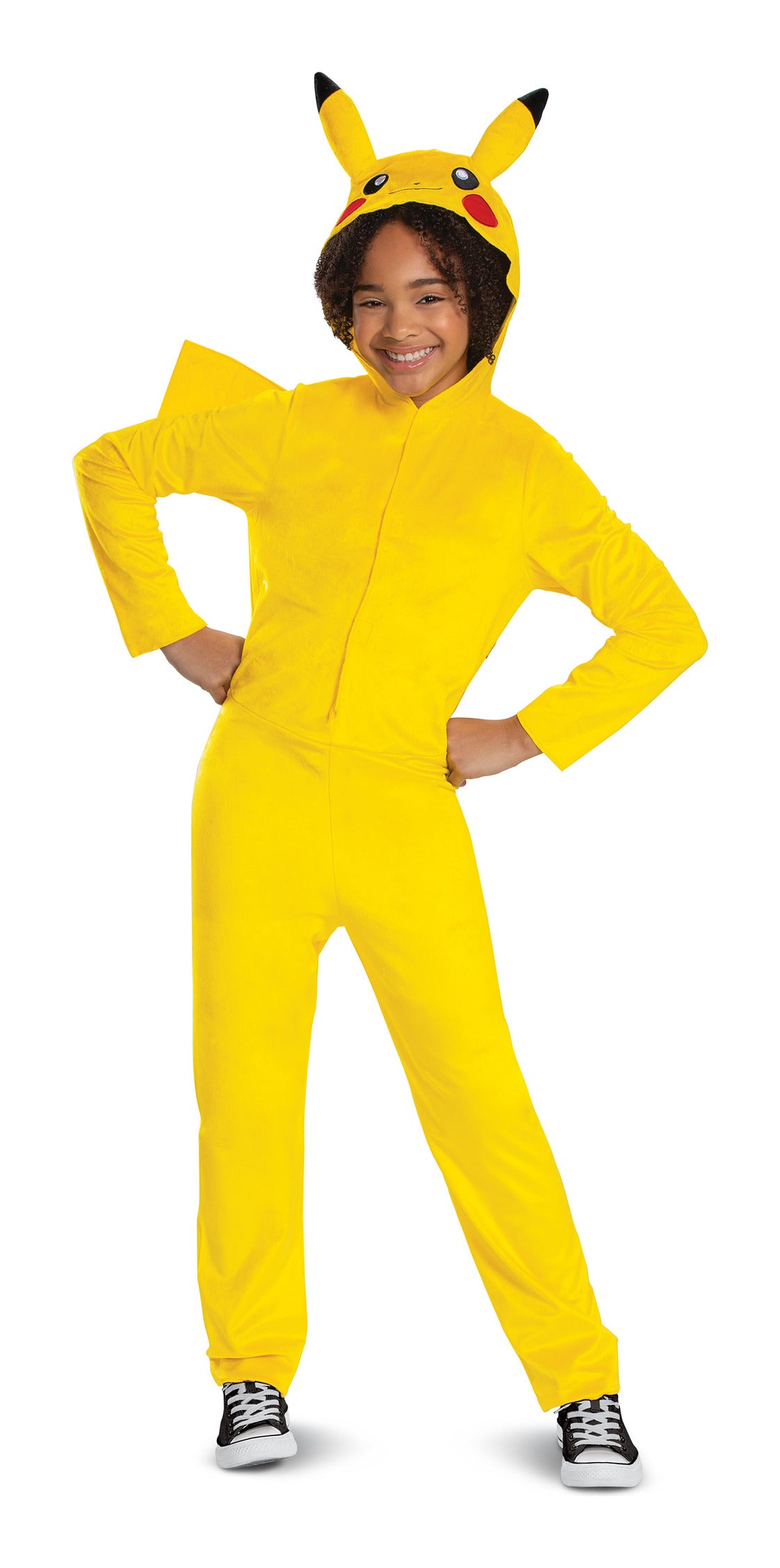 Pokémon Pikachu Hooded Jumpsuit Costume 5-6 Years