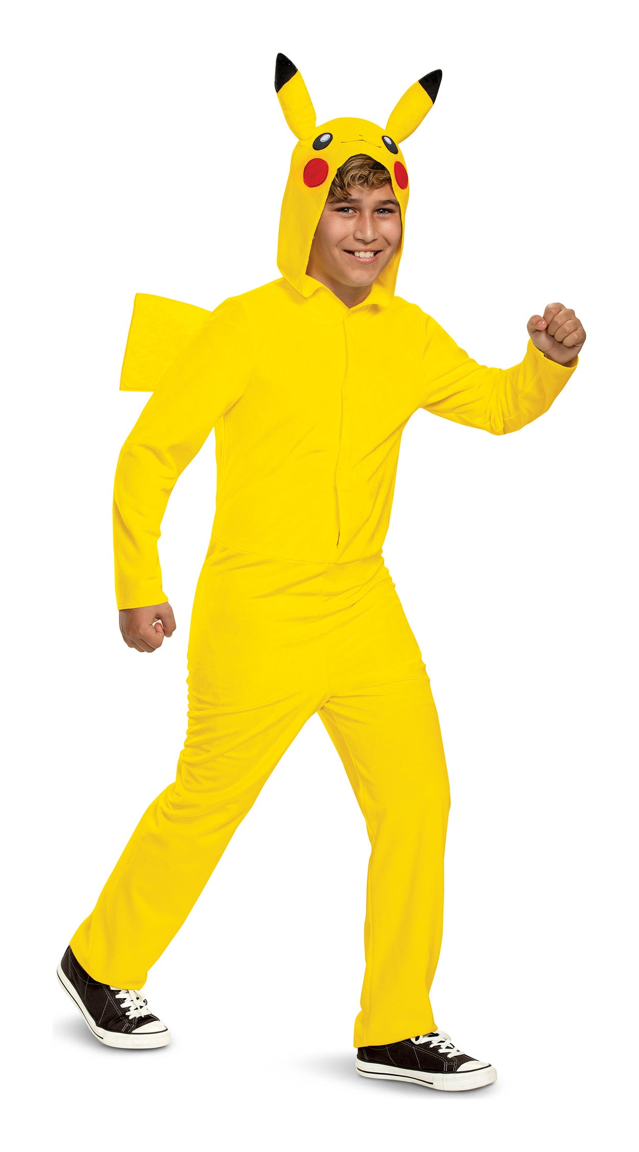 Pokémon Pikachu Hooded Jumpsuit Costume 5-6 Years