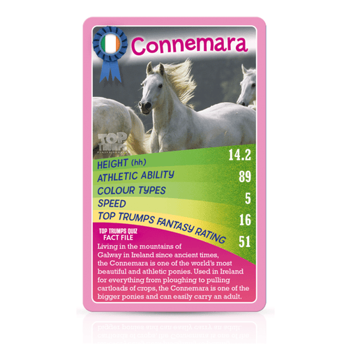 Top Trumps Horses, Ponies & Unicorns Card Game