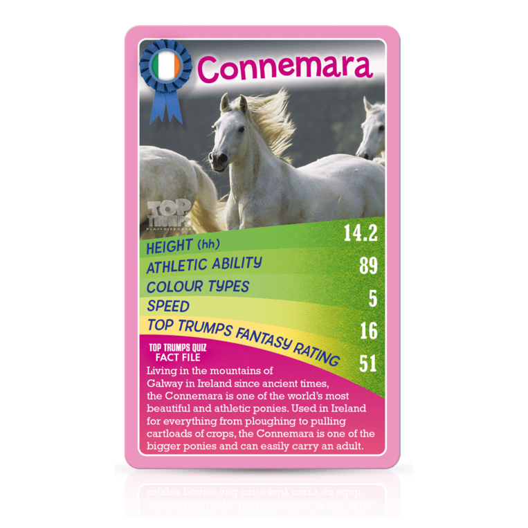 Top Trumps Horses, Ponies & Unicorns Card Game