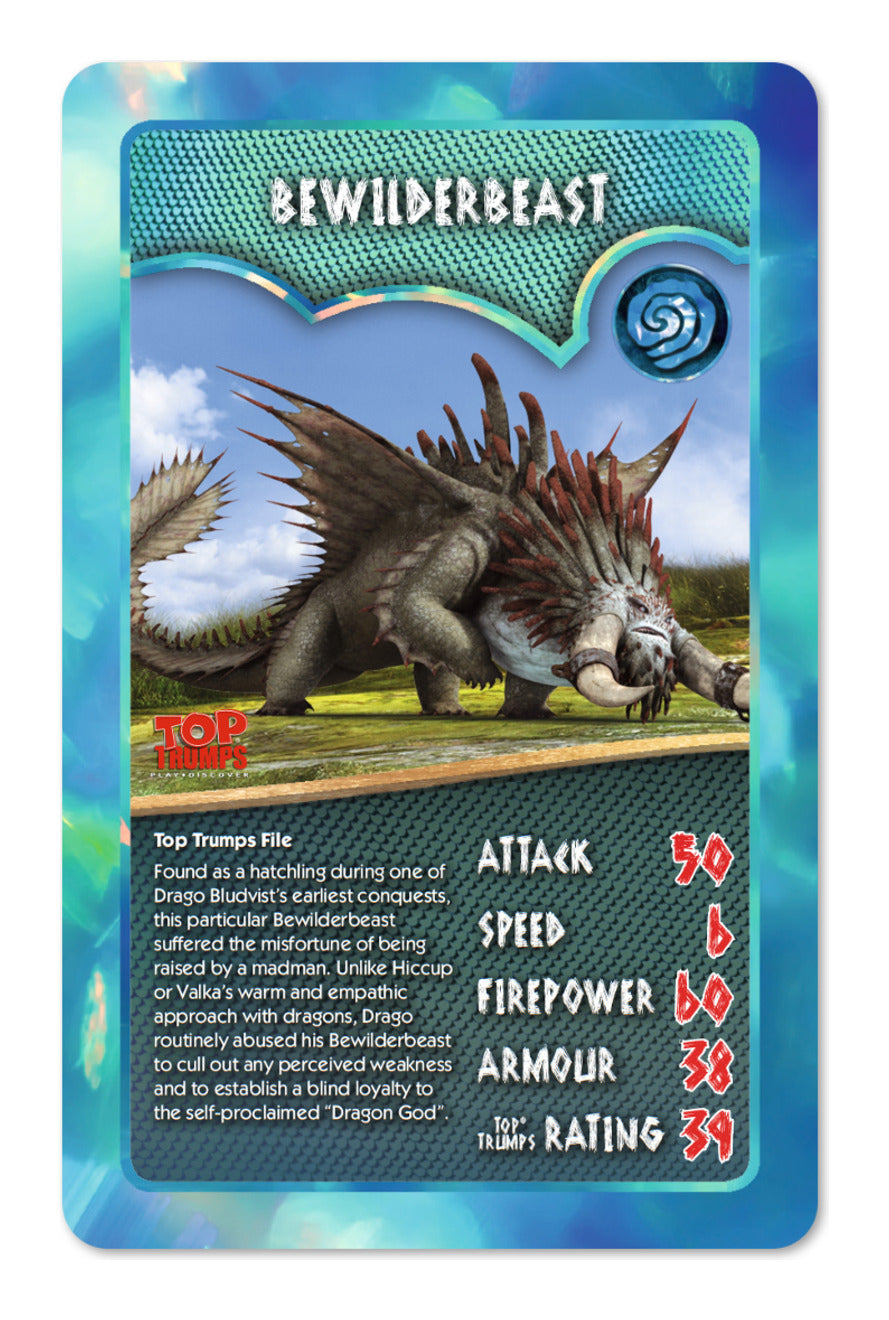 Top Trumps How to Train Your Dragon Special Edition Card Game