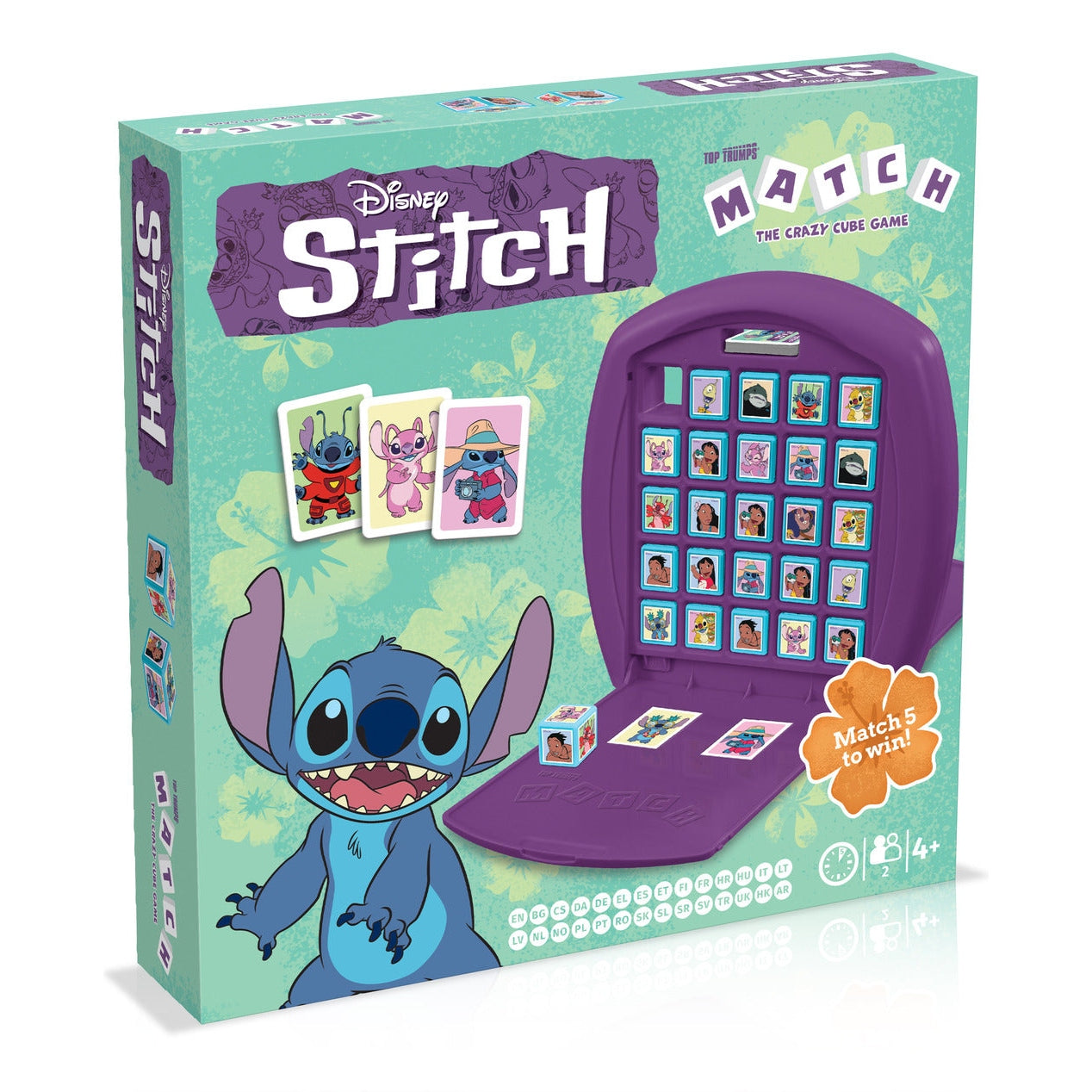 Top Trumps Match Stitch Board Game