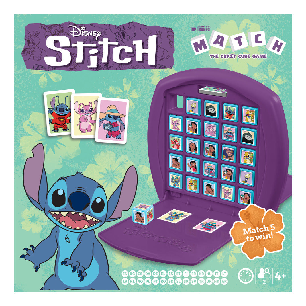 Top Trumps Match Stitch Board Game