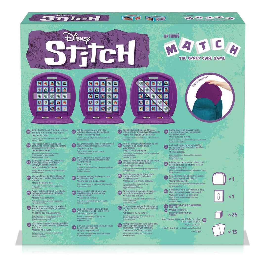 Top Trumps Match Stitch Board Game