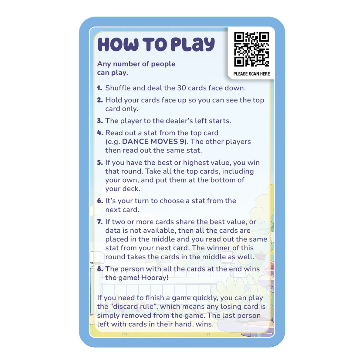 Bluey Top Trumps Specials Card Game