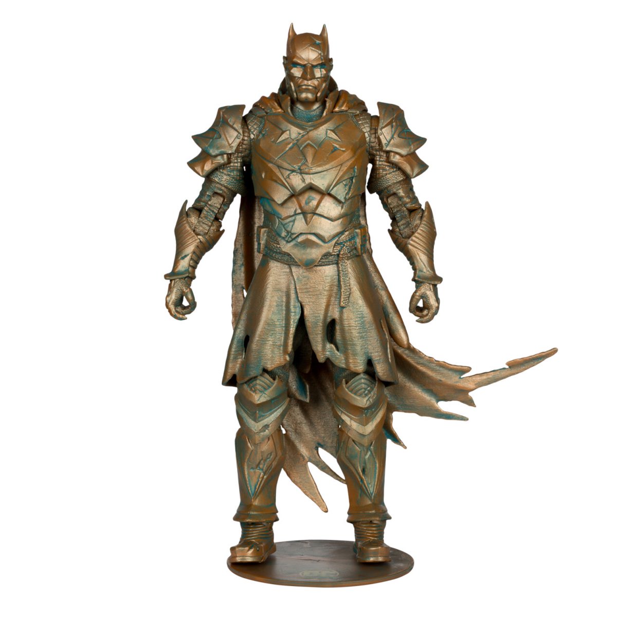 McFarlane Toys DC Multiverse Batman Dark Knights of Steel Patina Edition Gold Label 7-Inch Action Figure