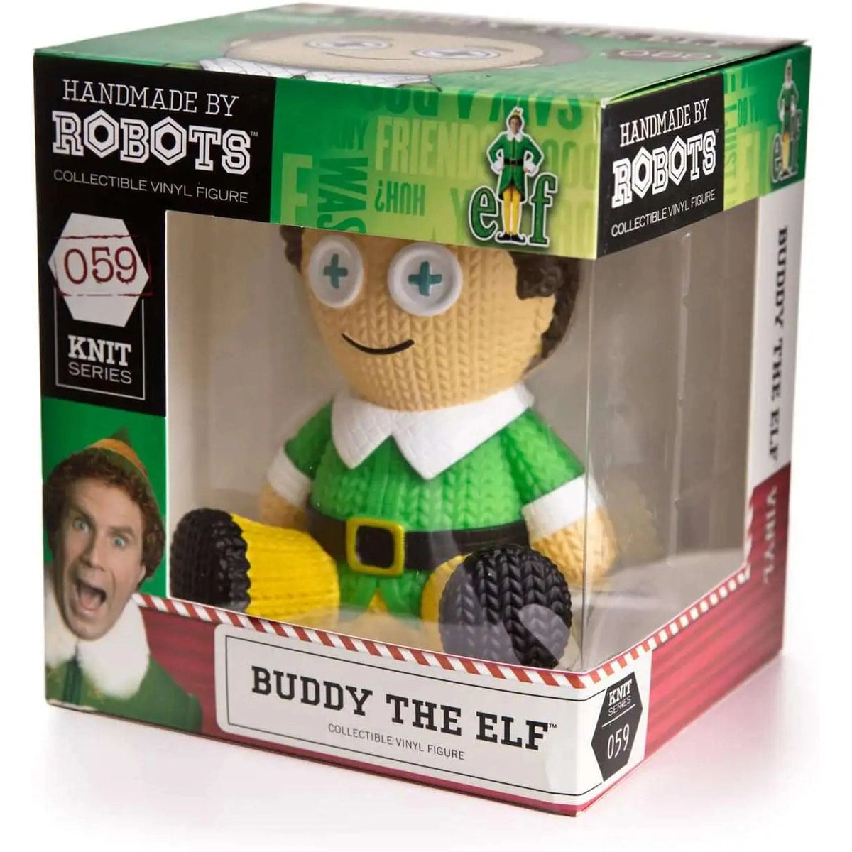 Handmade by Robots Elf Buddy the Elf #059 Vinyl Figure