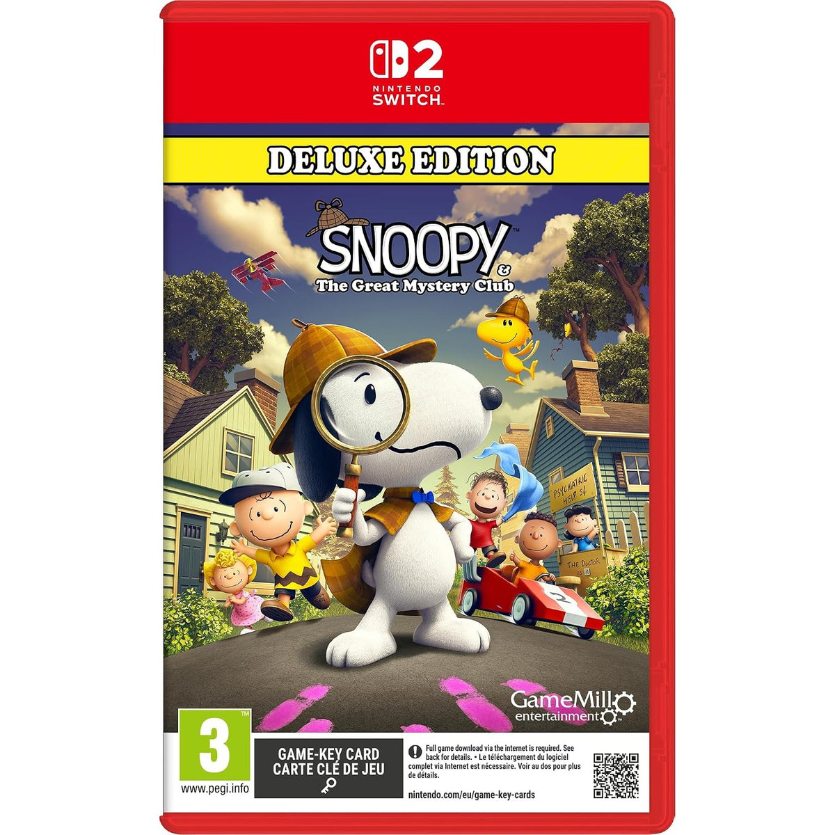 Snoopy & The Great Mystery Club Deluxe Edition – Nintendo Switch 2 (Disc)
