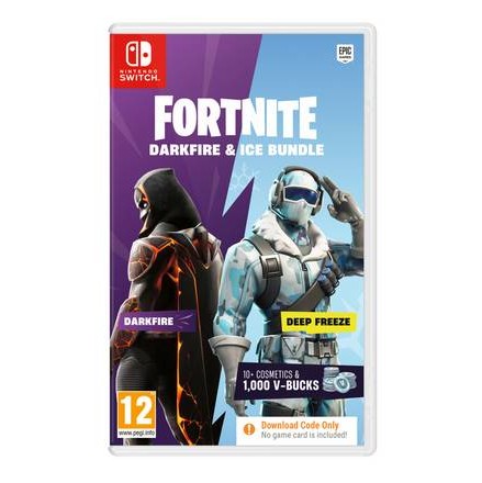 Fortnite Darkfire & Ice Bundle for Nintendo Switch (Code in Box)