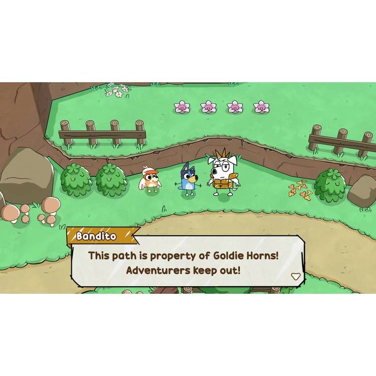 Bluey's Quest for the Gold Pen Video Game (Disc)