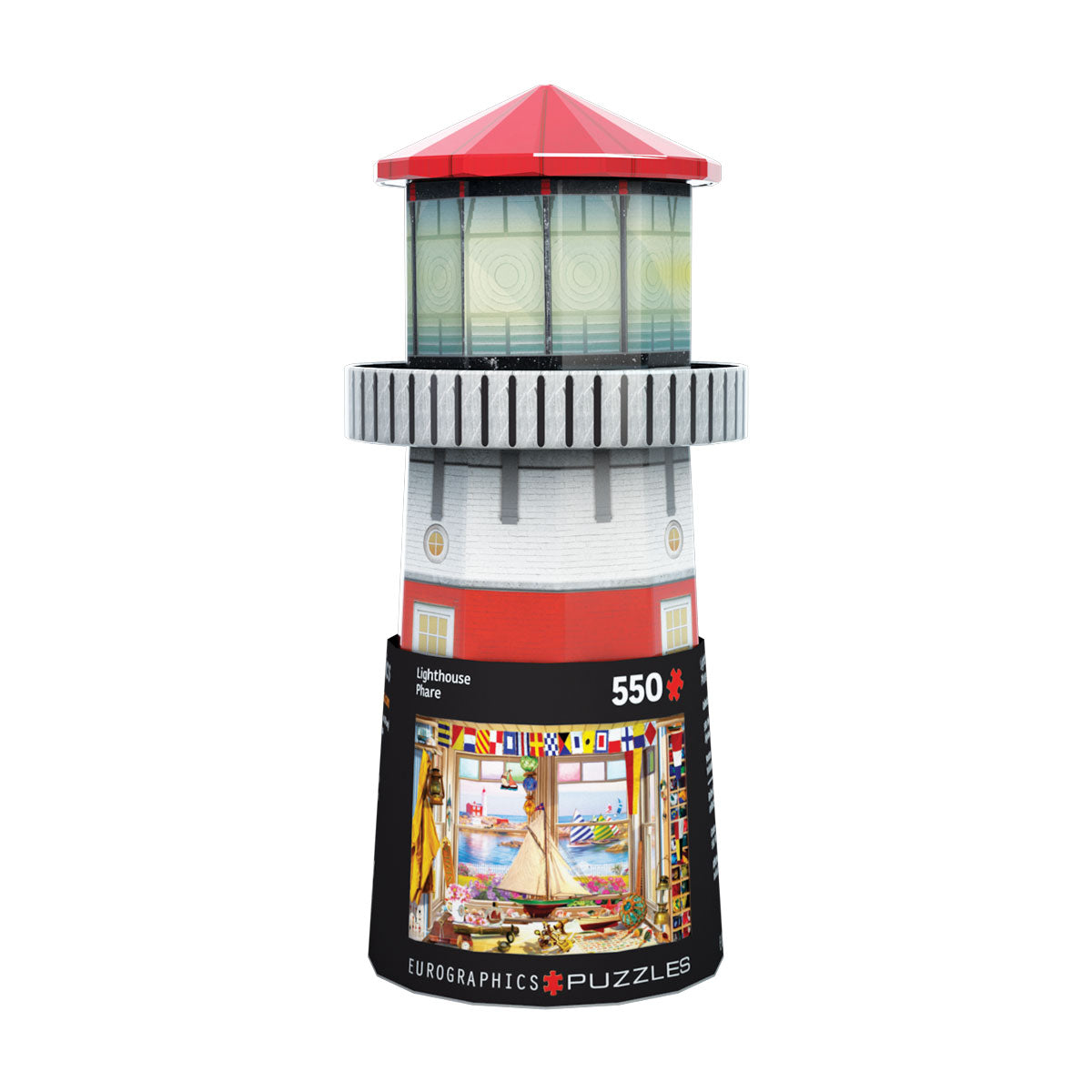 Eurographics Lighthouse Collectable Tin 550 Piece Smart Cut JigsawPuzzle