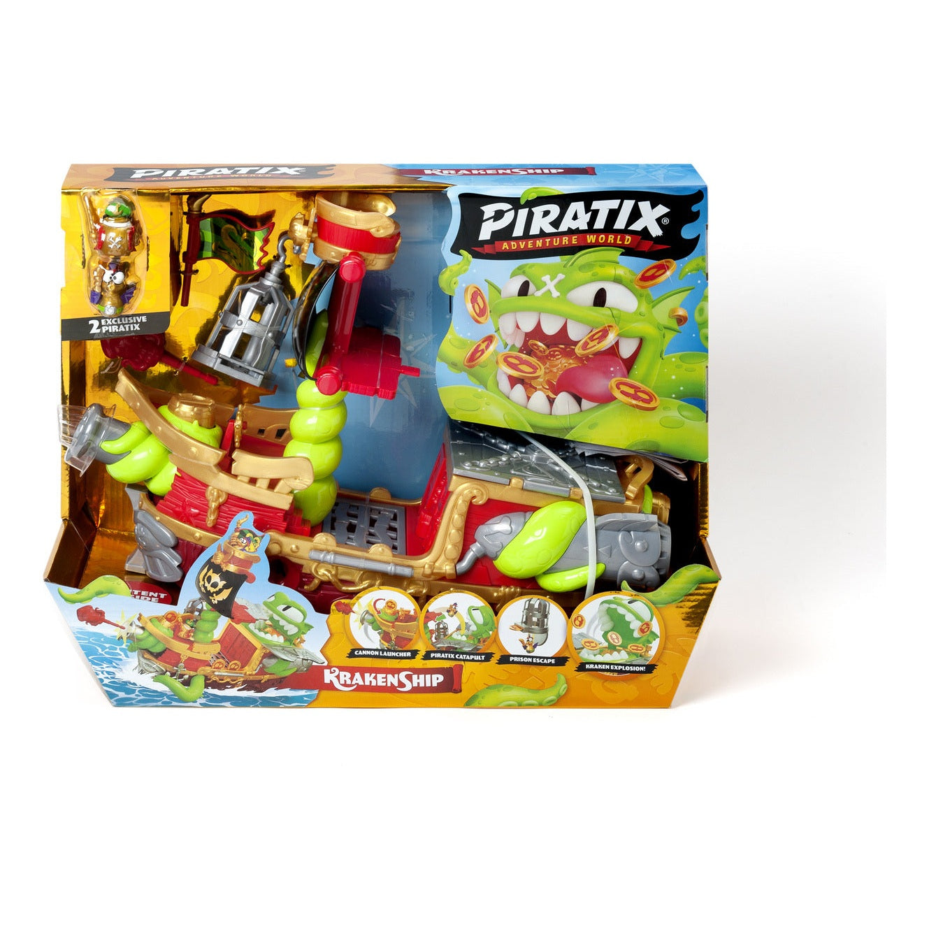 Piratix Kraken Ship Pirate Ship Playset