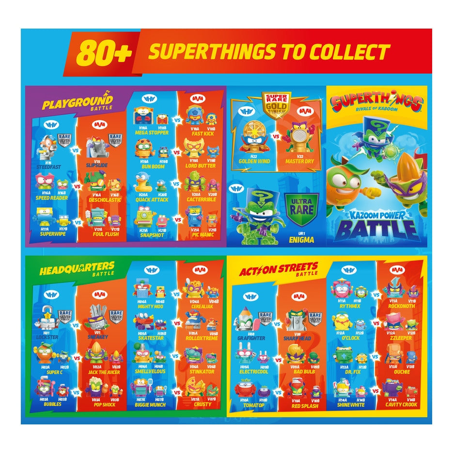SuperThings Kazoom Power Battle Five Pack