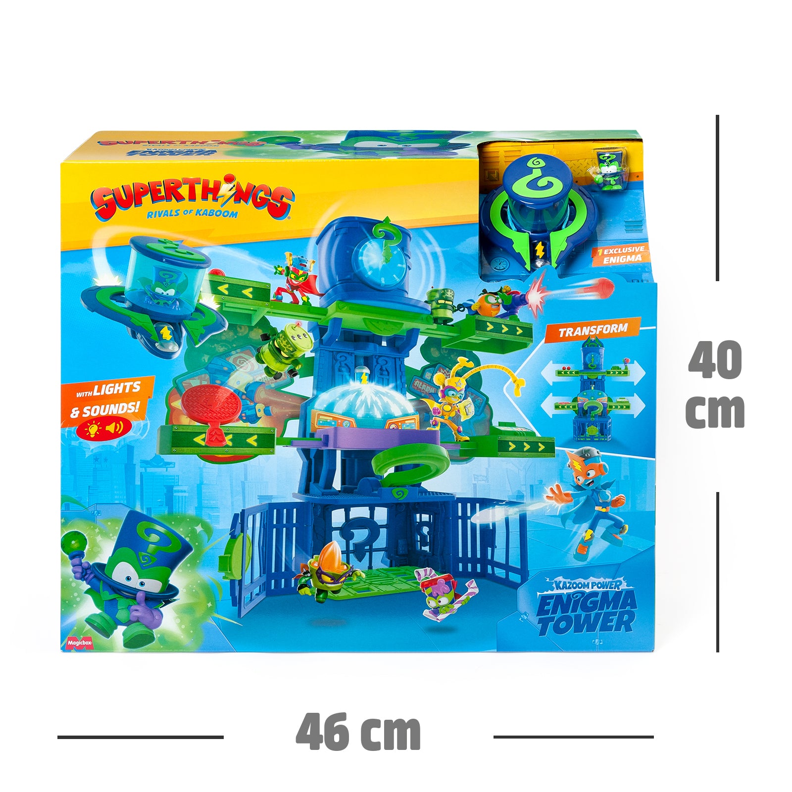 SuperThings Kazoom Power Enigma Tower Playset