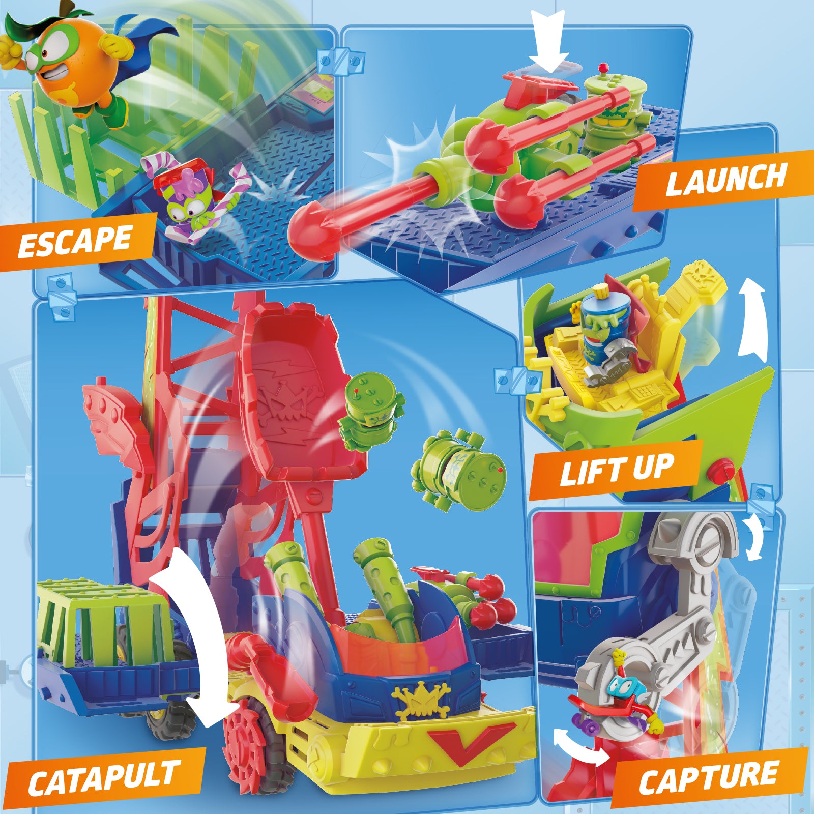 SuperThings Kazoom Power Mr King Truck Playset