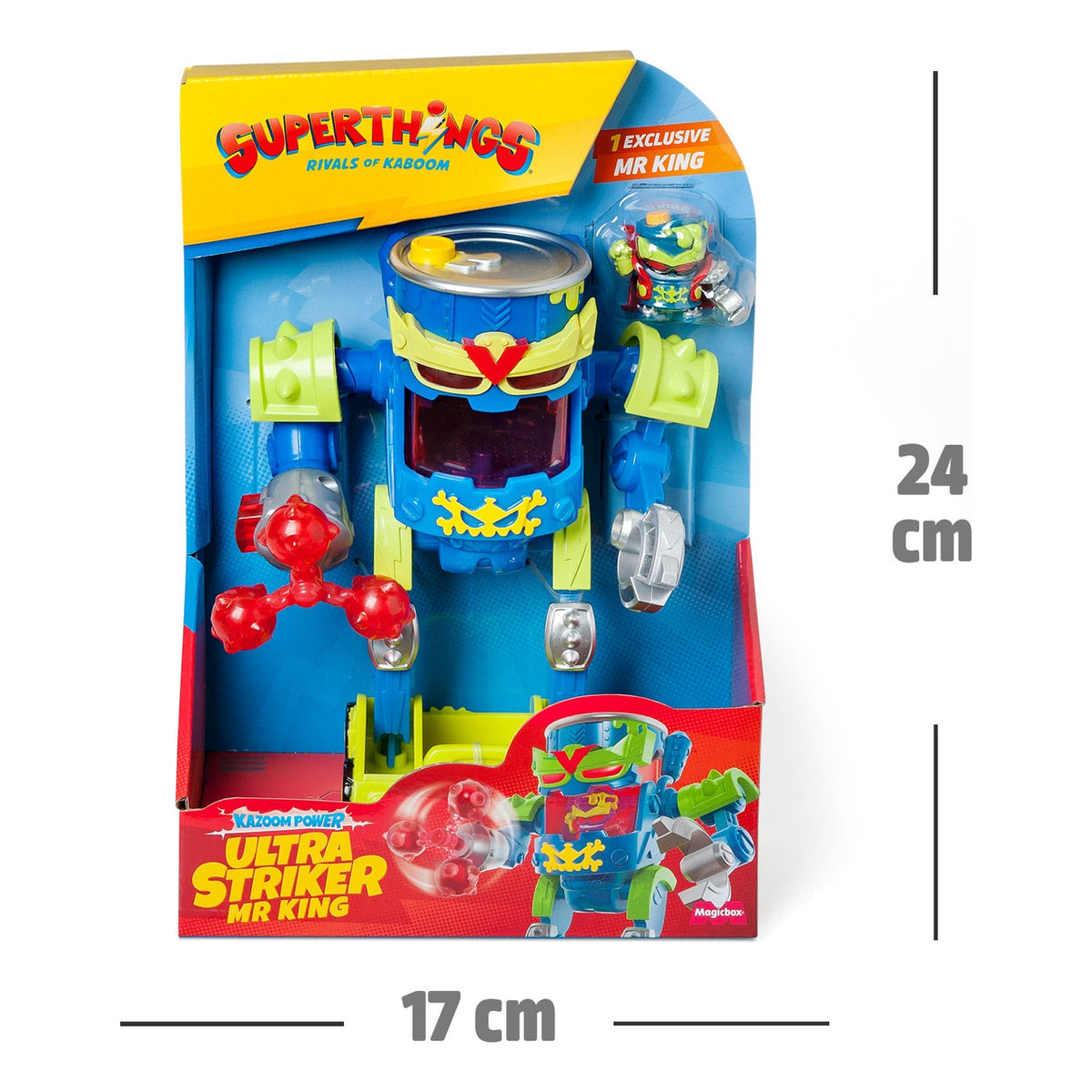 SuperThings Kazoom Power Ultra Striker Mr King Robot