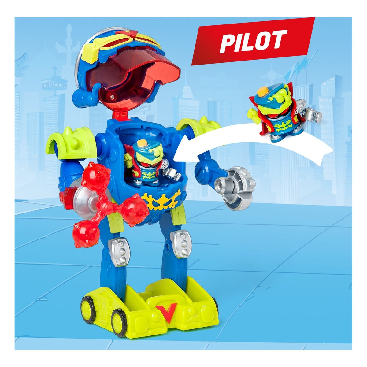 SuperThings Kazoom Power Ultra Striker Mr King Robot