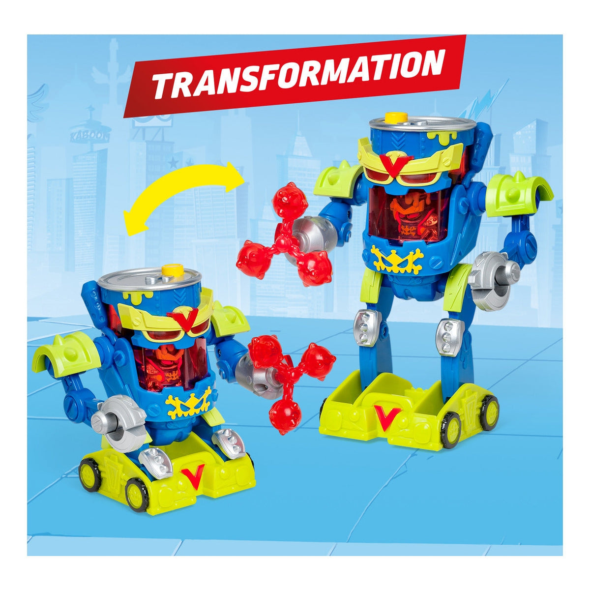 SuperThings Kazoom Power Ultra Striker Mr King Robot
