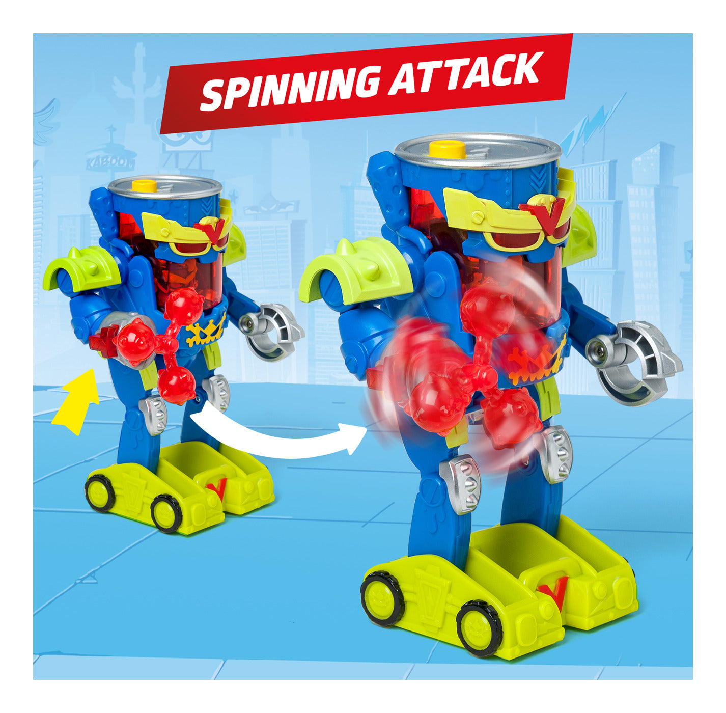 SuperThings Kazoom Power Ultra Striker Mr King Robot