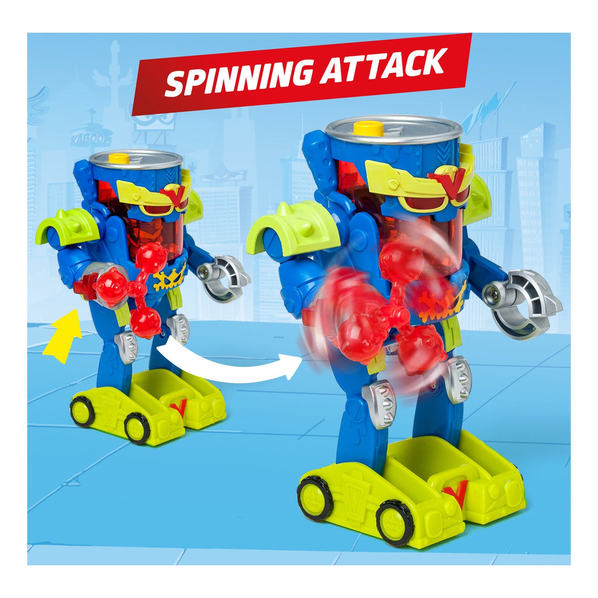 SuperThings Kazoom Power Ultra Striker Mr King Robot