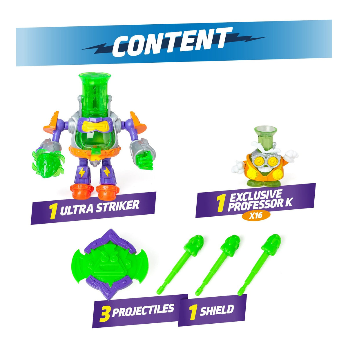 SuperThings Kazoom Power Ultra Striker Professor K Robot