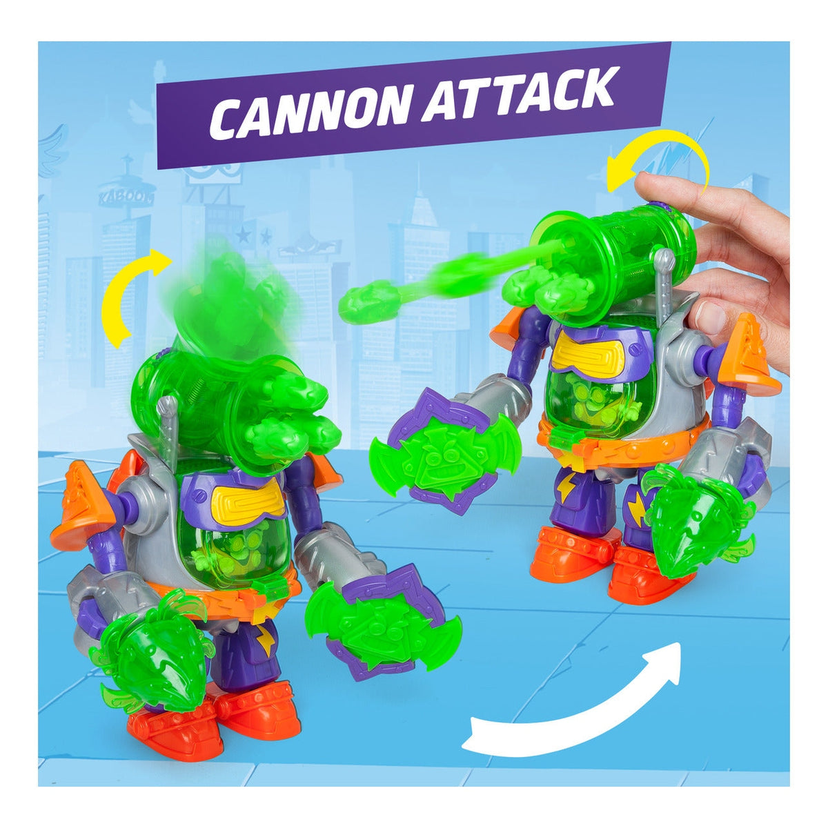 SuperThings Kazoom Power Ultra Striker Professor K Robot