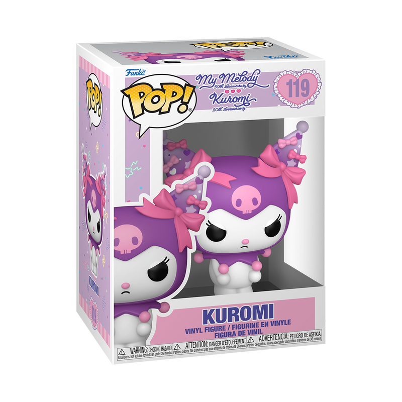 Funko Pop! Sanrio Kuromi Grumpy 20th Anniversary Vinyl Figure #119
