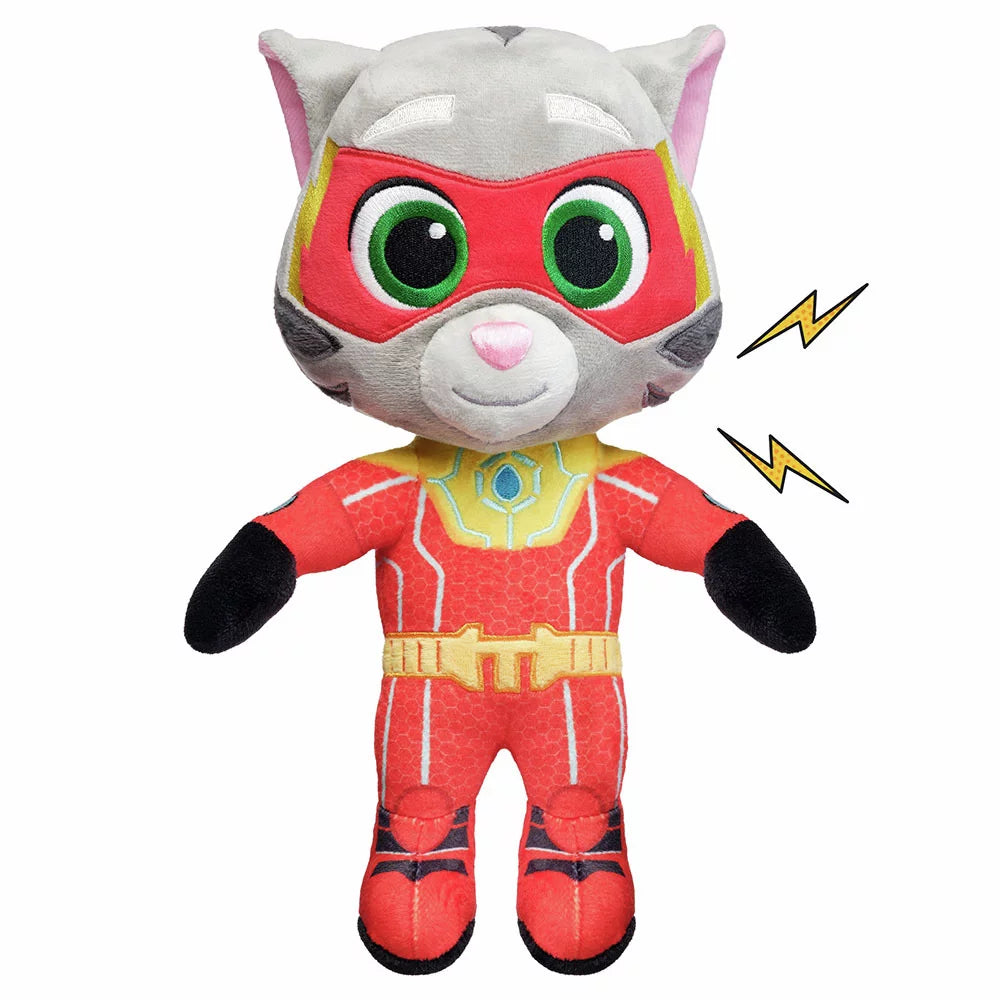 Talking Tom Heroes Suddenly Super Tom Talk-Back Interactive Soft Toy