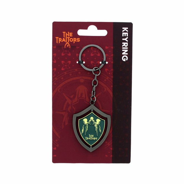 The Traitors Spinning Enamel Metal Keyring