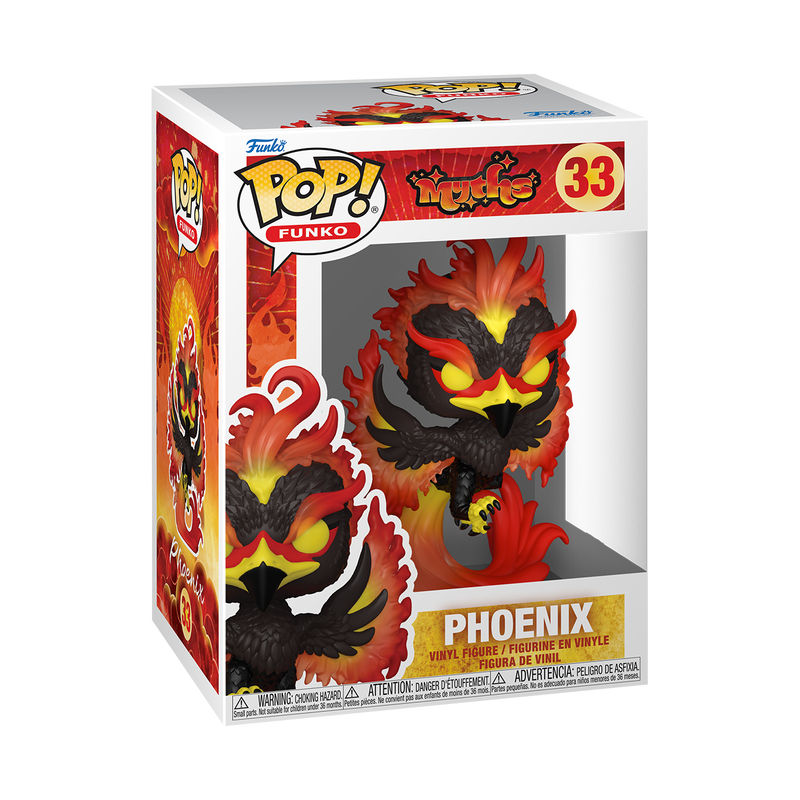 Funko Pop! Myths Phoenix #33 Vinyl Figure (1 in 6 Chance of Chase)