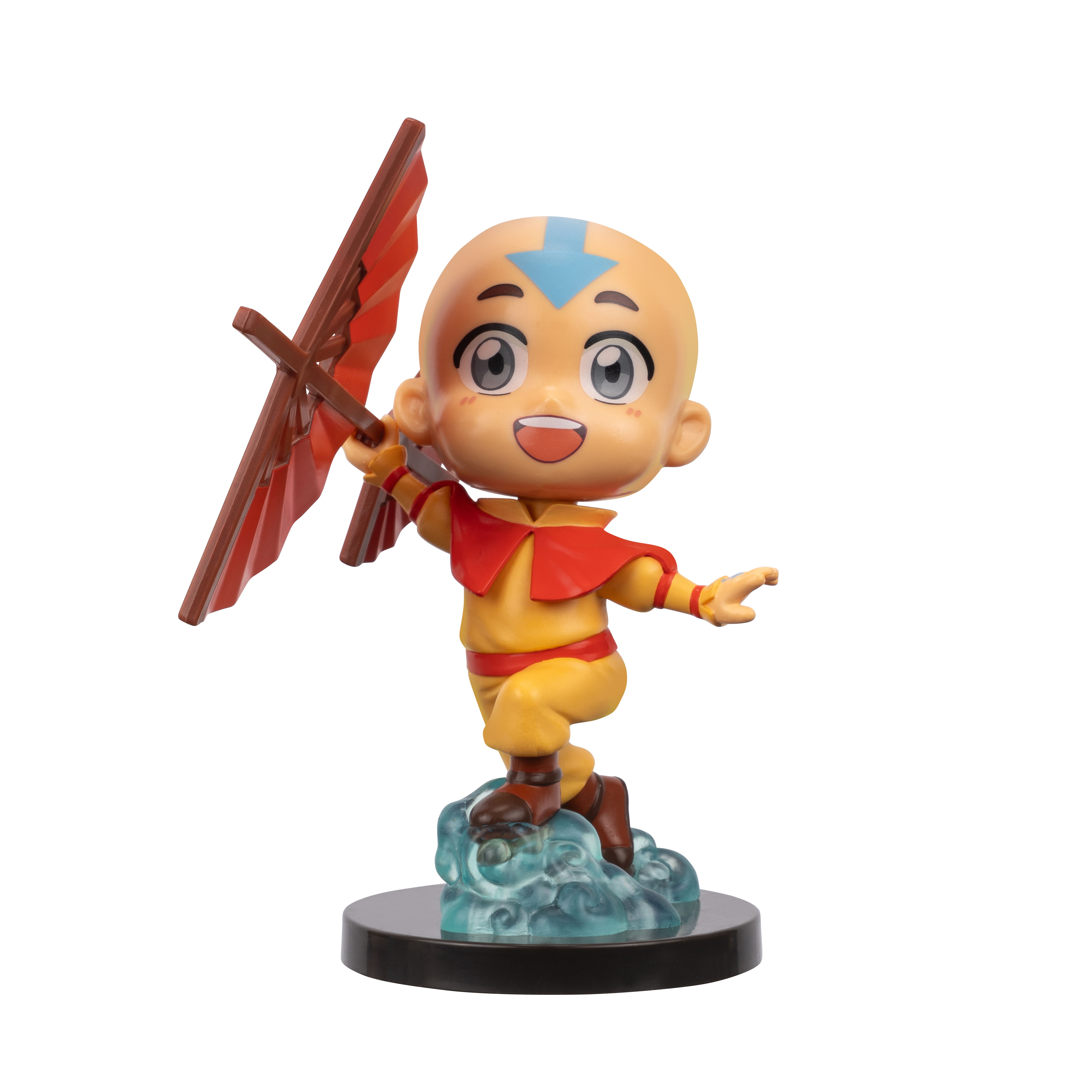 Jazwares Avatar: The Last Airbender Aang 4-Inch Kawaii Mini Figure