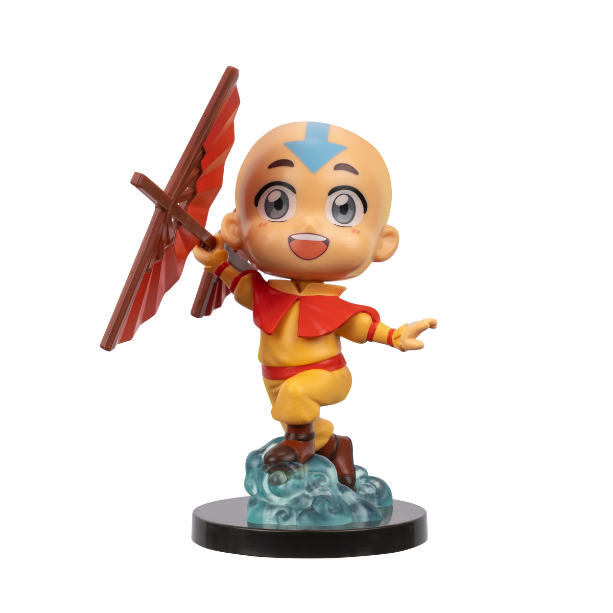 Jazwares Avatar: The Last Airbender Aang 4-Inch Kawaii Mini Figure