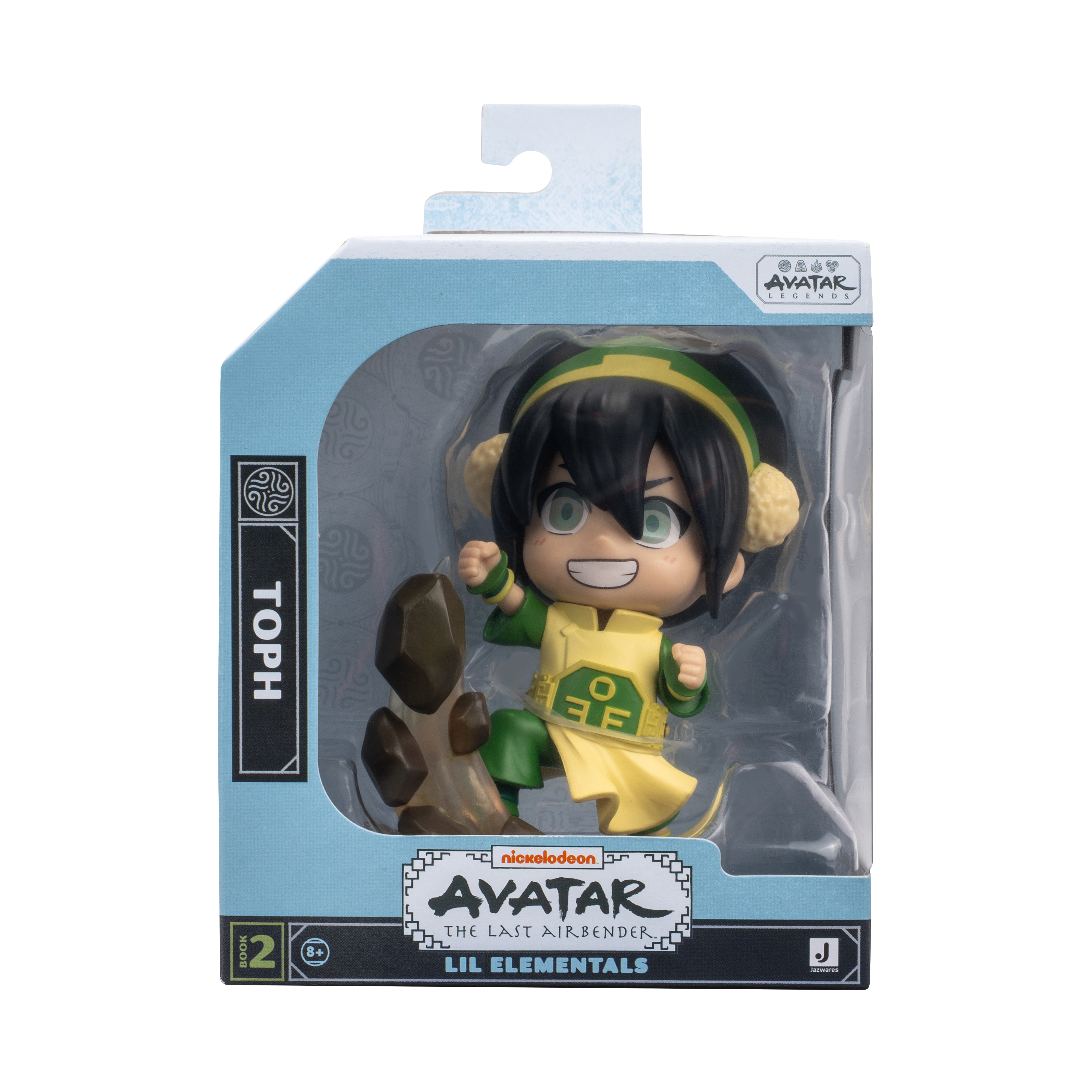 Jazwares Avatar: The Last Airbender Toph 4-Inch Kawaii Mini Figure