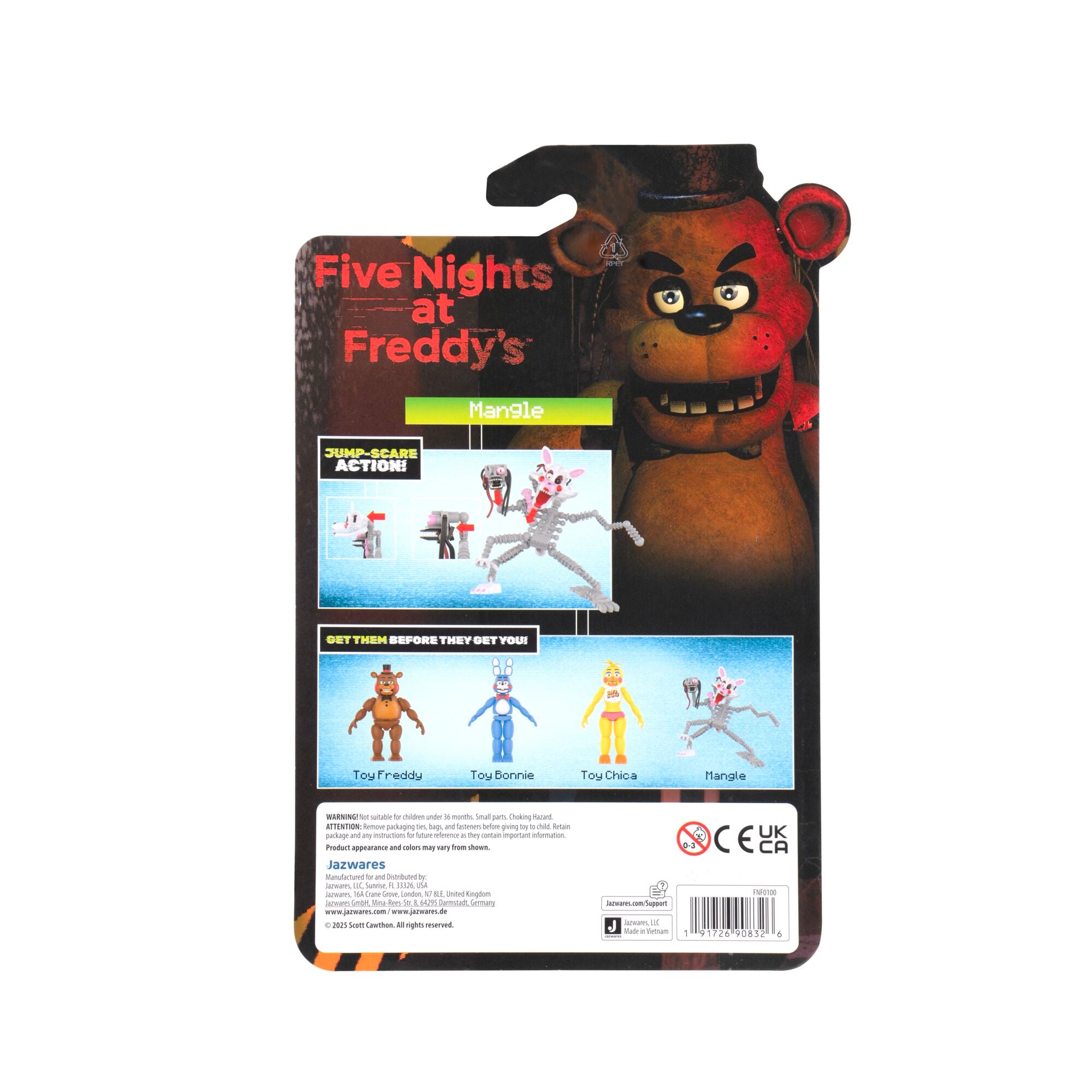Five Nights at Freddy's Mangle 5-Inch Core Action Figure