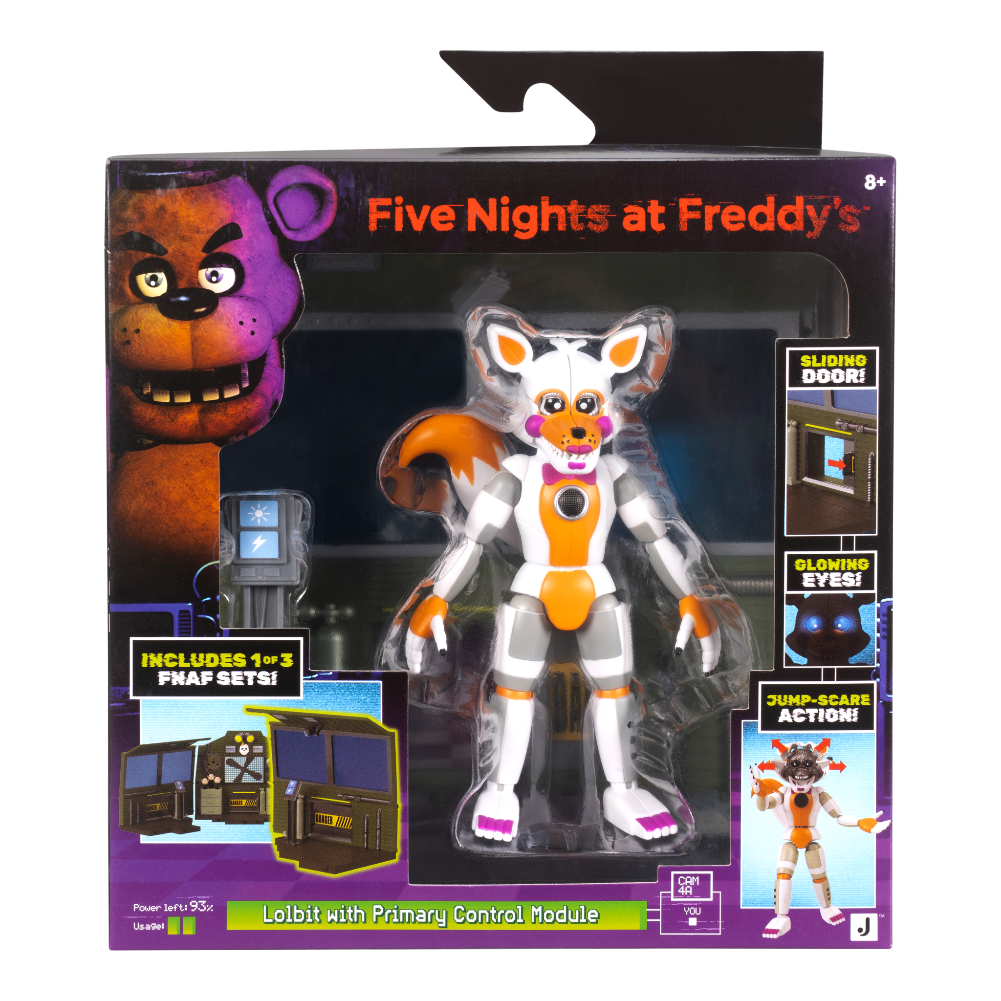 Five Nights at Freddy's Lolbit with Primary Control Module Figure Set