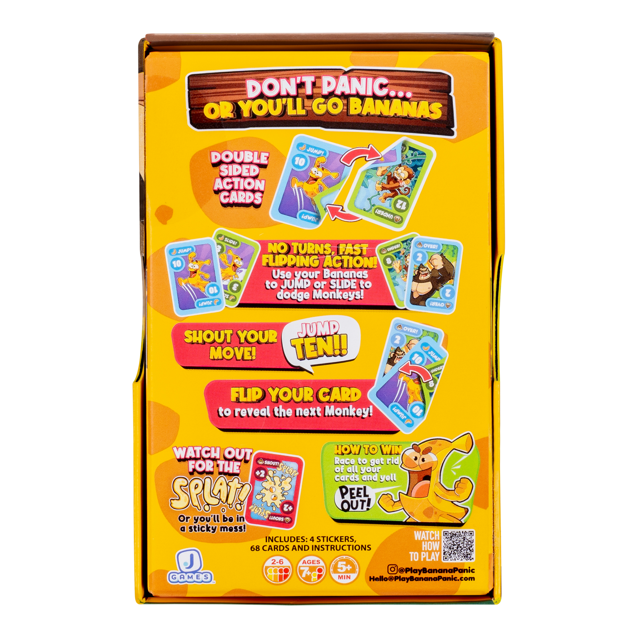 Jazwares Banana Panic Card Game