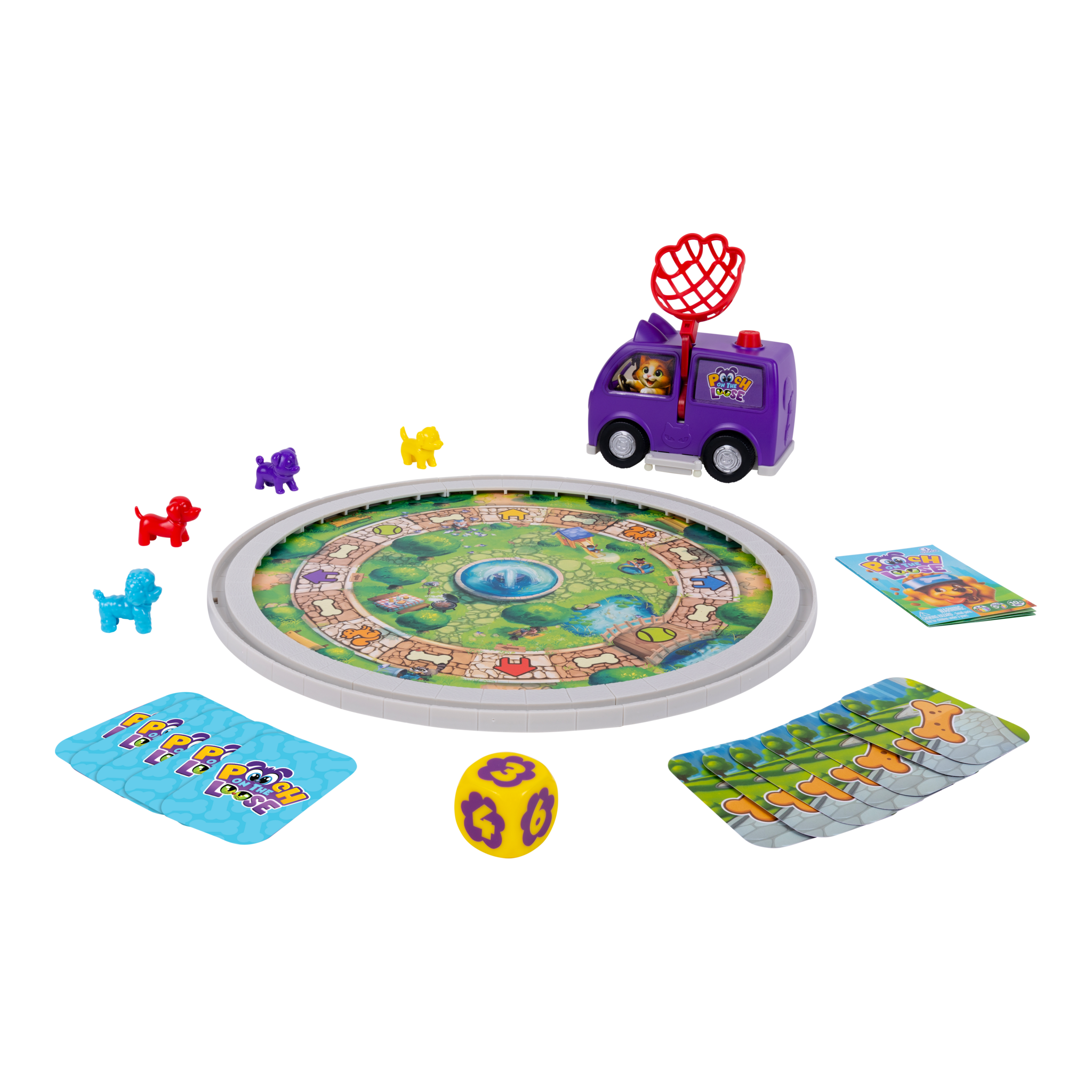 Jazwares Pooch on the Loose Interactive Board Game