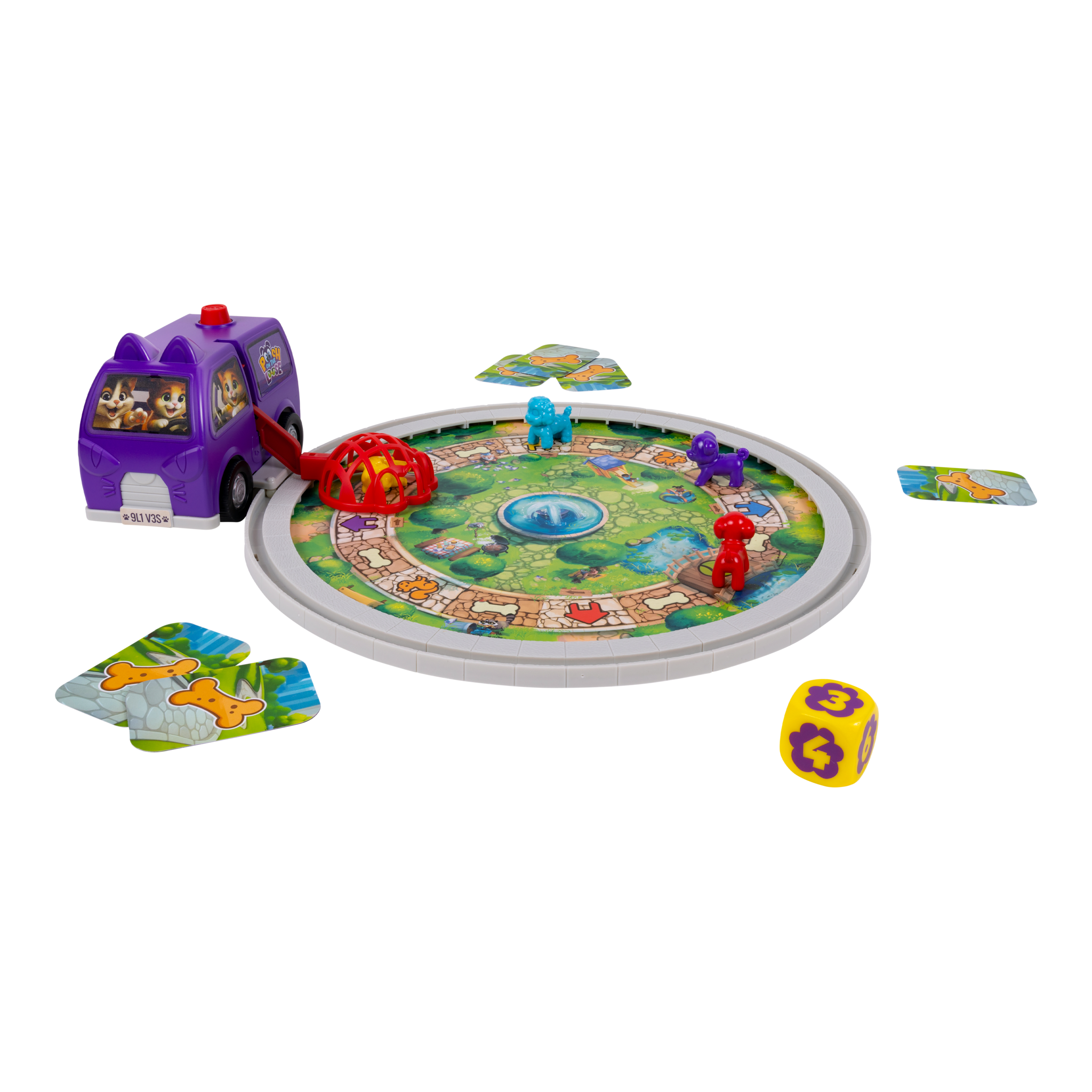 Jazwares Pooch on the Loose Interactive Board Game