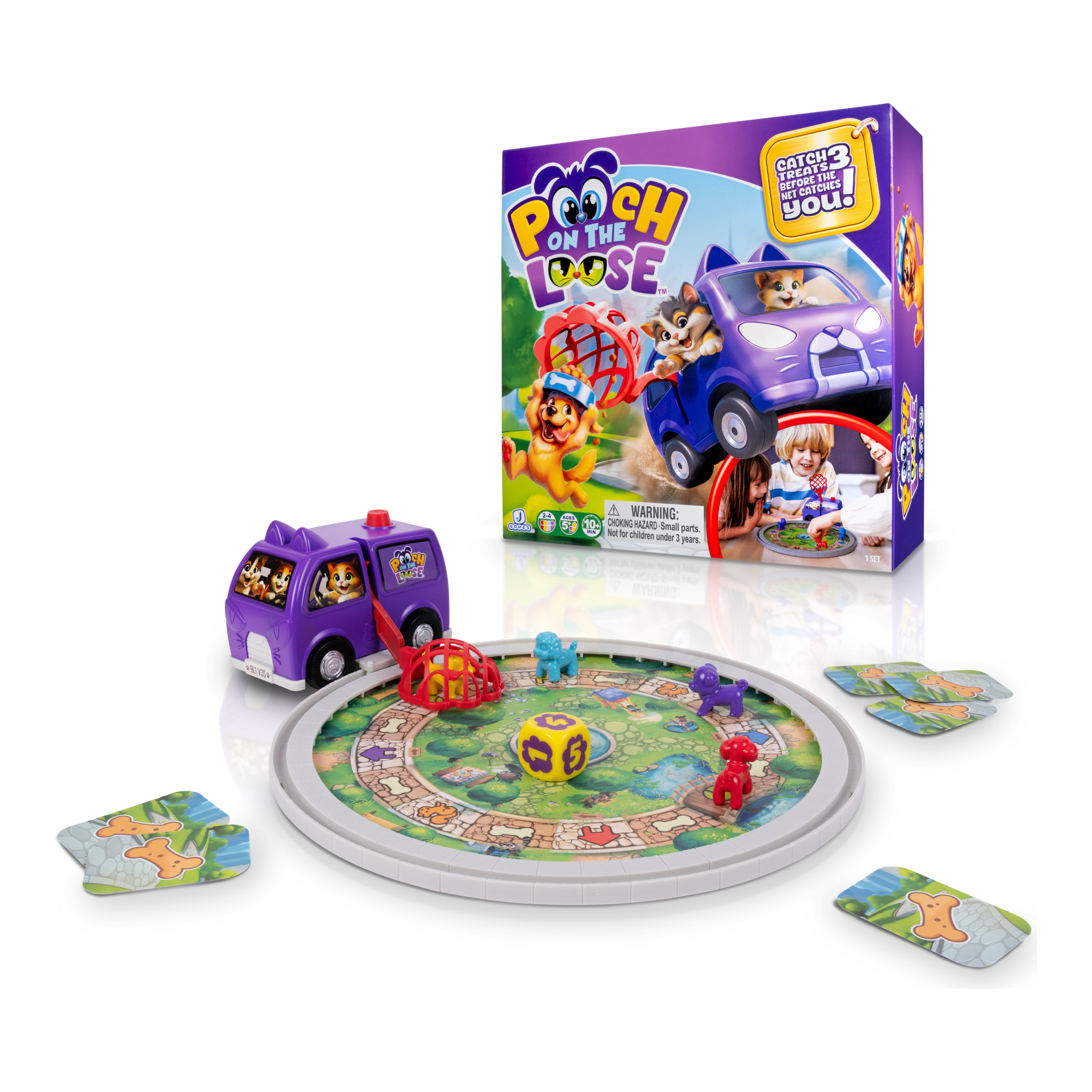 Jazwares Pooch on the Loose Interactive Board Game