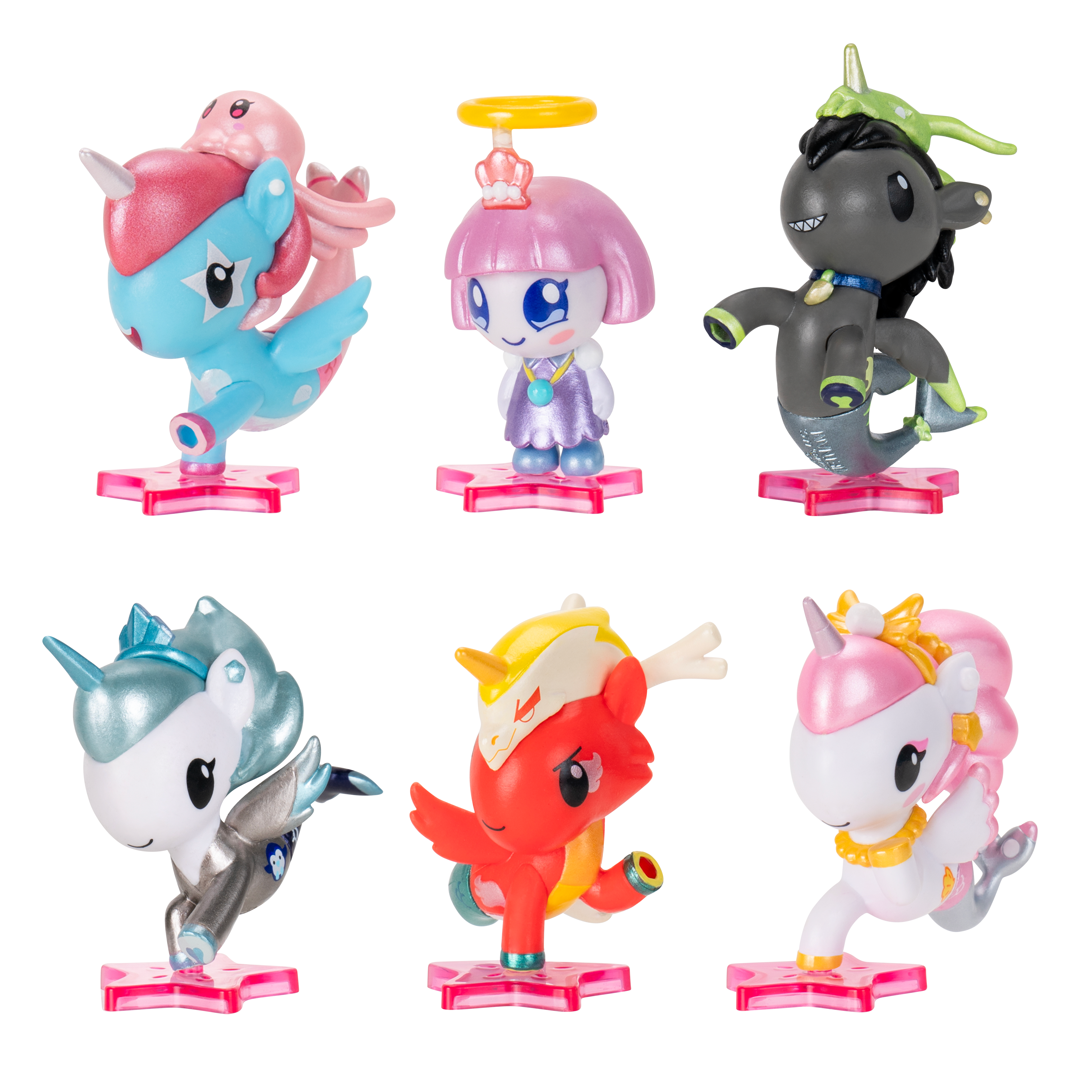 tokidoki Mermicorno Starfall 6-Piece 2-Inch Figure Pack