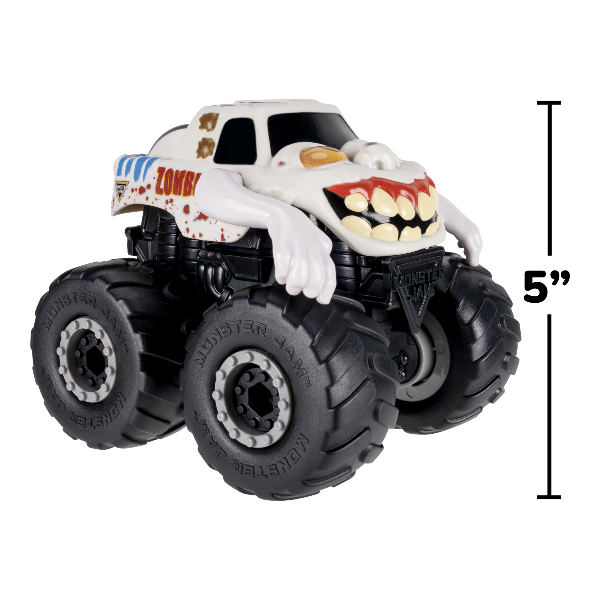 Monster Jam Zombie Monstruction Truck 5-Inch Buildable Vehicle
