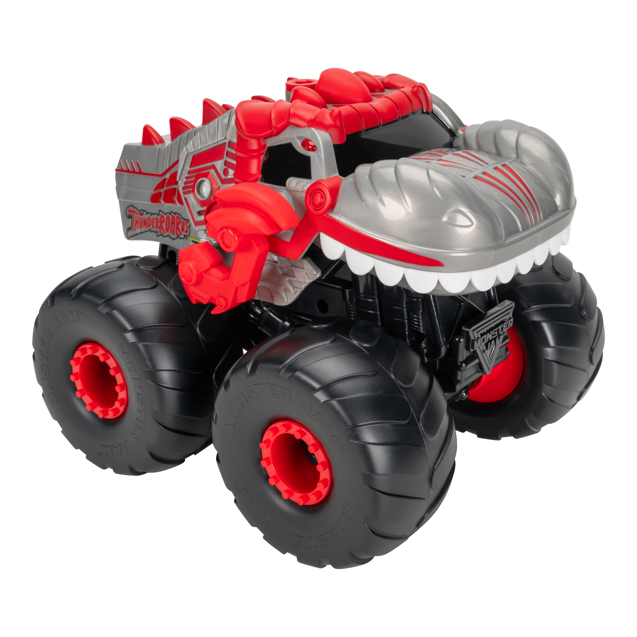 Monster Jam Turbo Shift ThunderROARus 10-Inch Transforming Buildable Truck