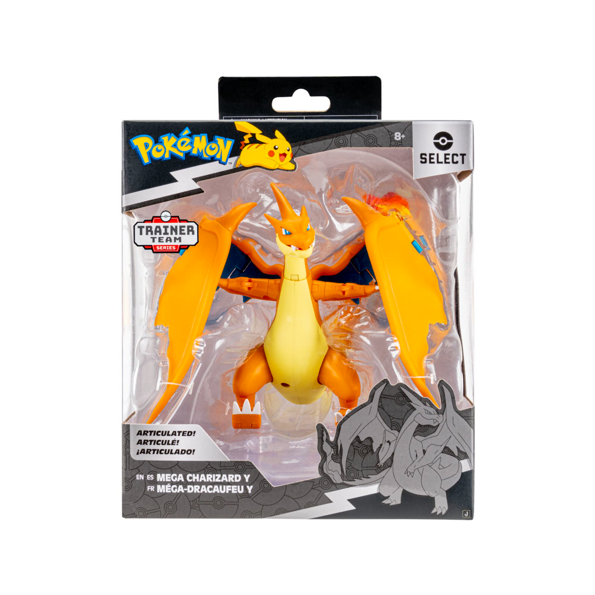 Pokémon Select Mega Charizard Y 6-Inch Super-Articulated Figure